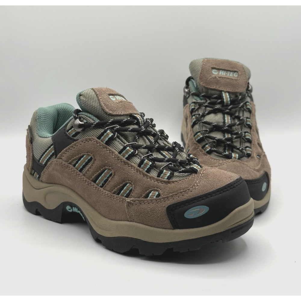 HI-TEC Bandera Low Hiking Shoes Women 5.5 Brown‎ Outdoor Dri-Tec Waterproof Shoe